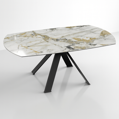 table grande austin en crémique extensible