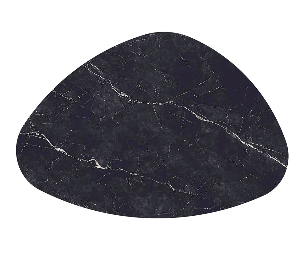 Table avec plateau céramique marbre - Akante - Souffle d'intérieur