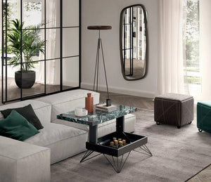 Table basse avec plateau relevable - Ozzio - Souffle d'intérieur
