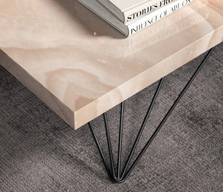 Table basse avec plateau relevable - Ozzio - Souffle d'intérieur