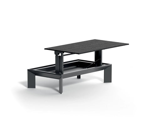 Table basse avec plateau relevable - Ozzio - Souffle d'intérieur