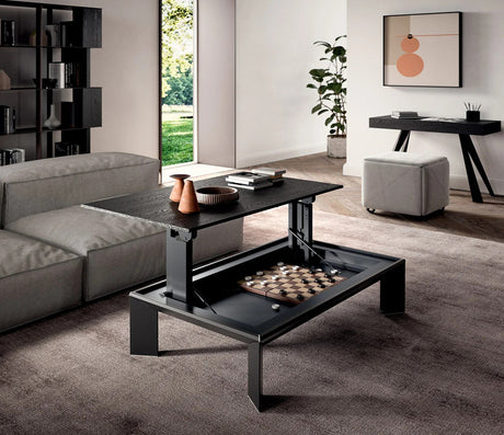 Table basse avec plateau relevable - Ozzio - Souffle d'intérieur