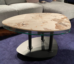 table basse céramique pivotante