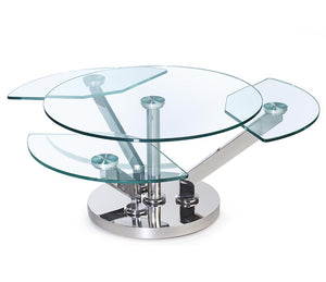 table basse en verre design - Souffle d'intérieur