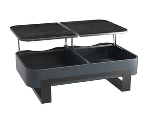 Table basse plateau relevable en céramique rectangulaire - Akante - Souffle d'Intérieur