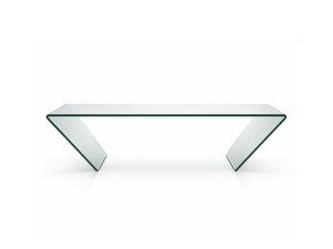 Table basse en verre rectangulaire - Kidsy
