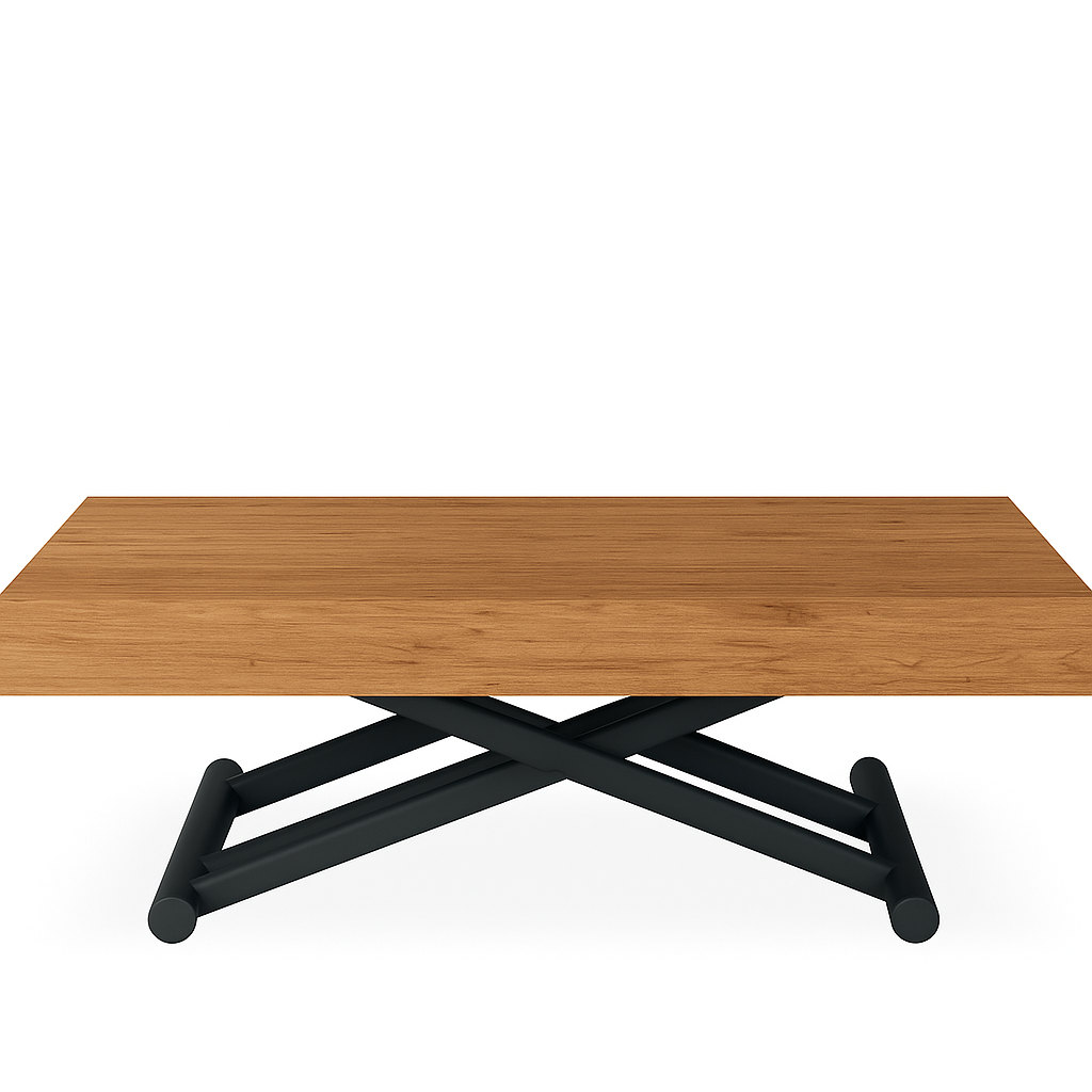 Table basse transformable en bois - Steven