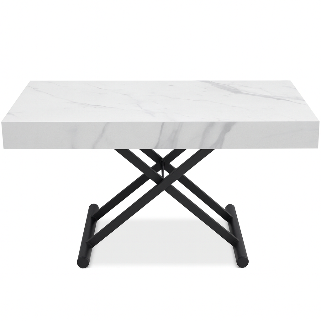 Table relevable extensible blanche - Cassio