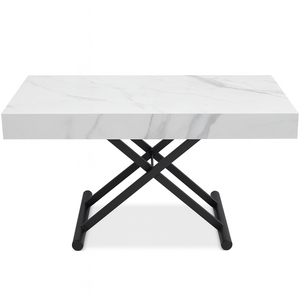 Table relevable extensible blanche - Cassio