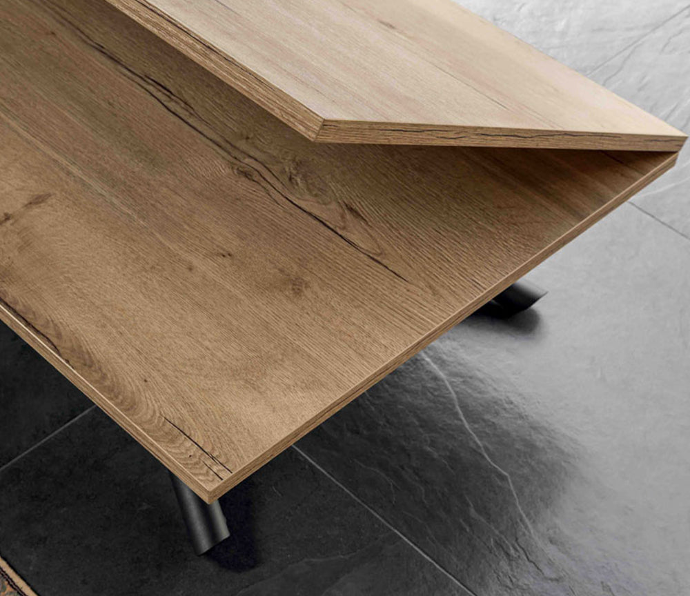 Table basse relevable extensible 110x68cm - Loty