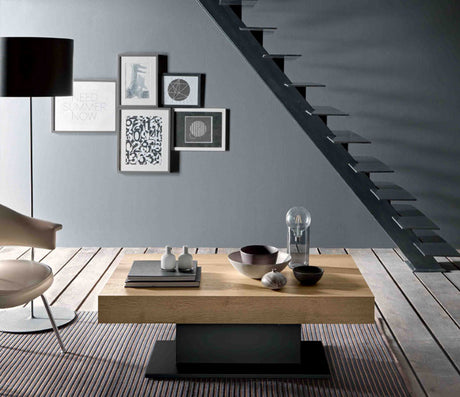Table basse relevable extensible bois - Altacom - Souffle d'intérieur