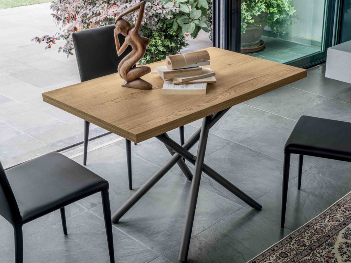 Lotus table basse relevable extensible – position haute relevée
