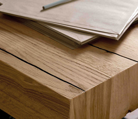 Table basse relevable extensible bois massif - Altacom - Souffle d'intérieur