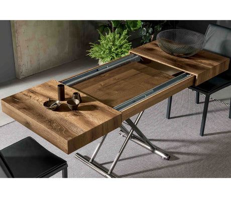 Table basse relevable extensible bois massif - Altacom - Souffle d'intérieur