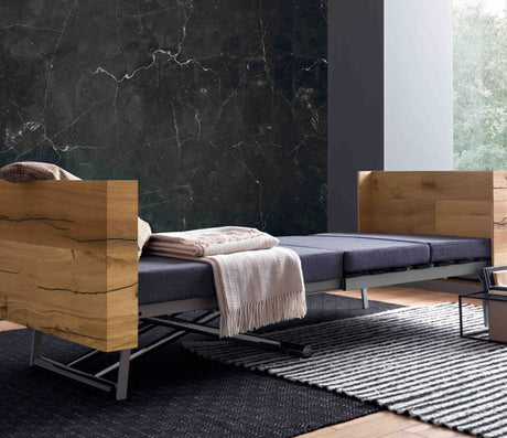 Table basse relevable extensible bois massif - Altacom - Souffle d'intérieur