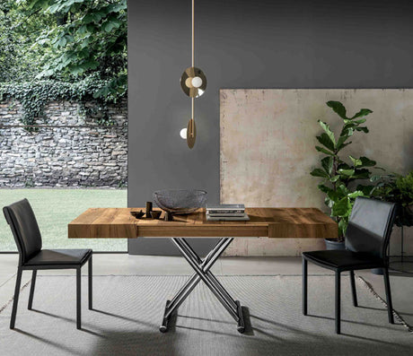 Table basse relevable extensible bois massif - Altacom - Souffle d'intérieur