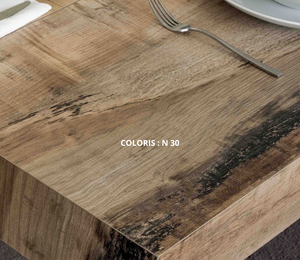 Table basse relevable extensible en bois - Compact
