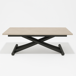 Table basse relevable extensible marbre - Sirio