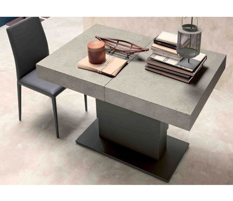 Table basse relevable extensible grise - Altacom - Souffle d'intérieur