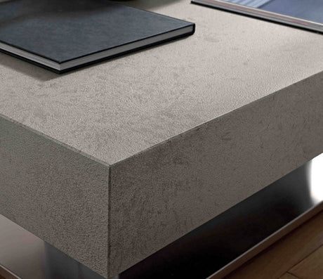Table basse relevable extensible grise - Altacom - Souffle d'intérieur