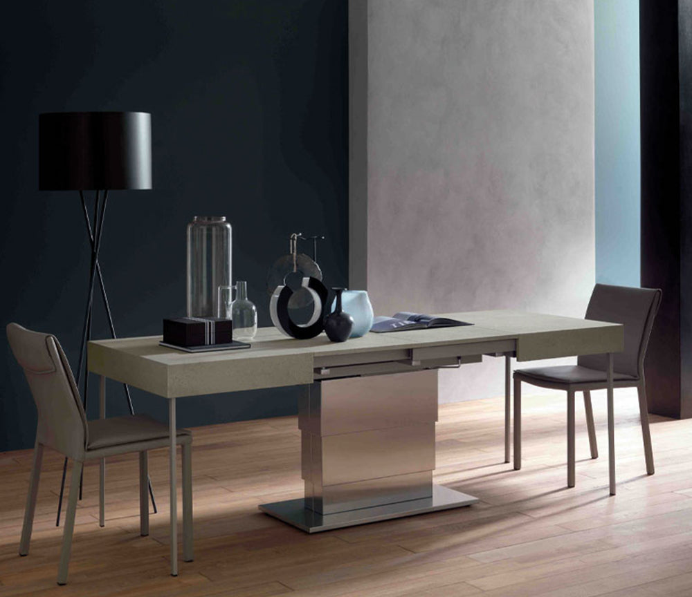 Table basse relevable extensible grise - Altacom - Souffle d'intérieur