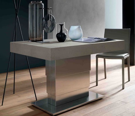 Table basse relevable extensible grise - Altacom - Souffle d'intérieur