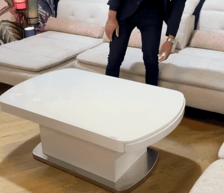 table basse relevable et extensible