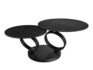 Table basse céramique ronde pivotante - Rosy