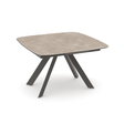 table carré akante en céramique extensible 