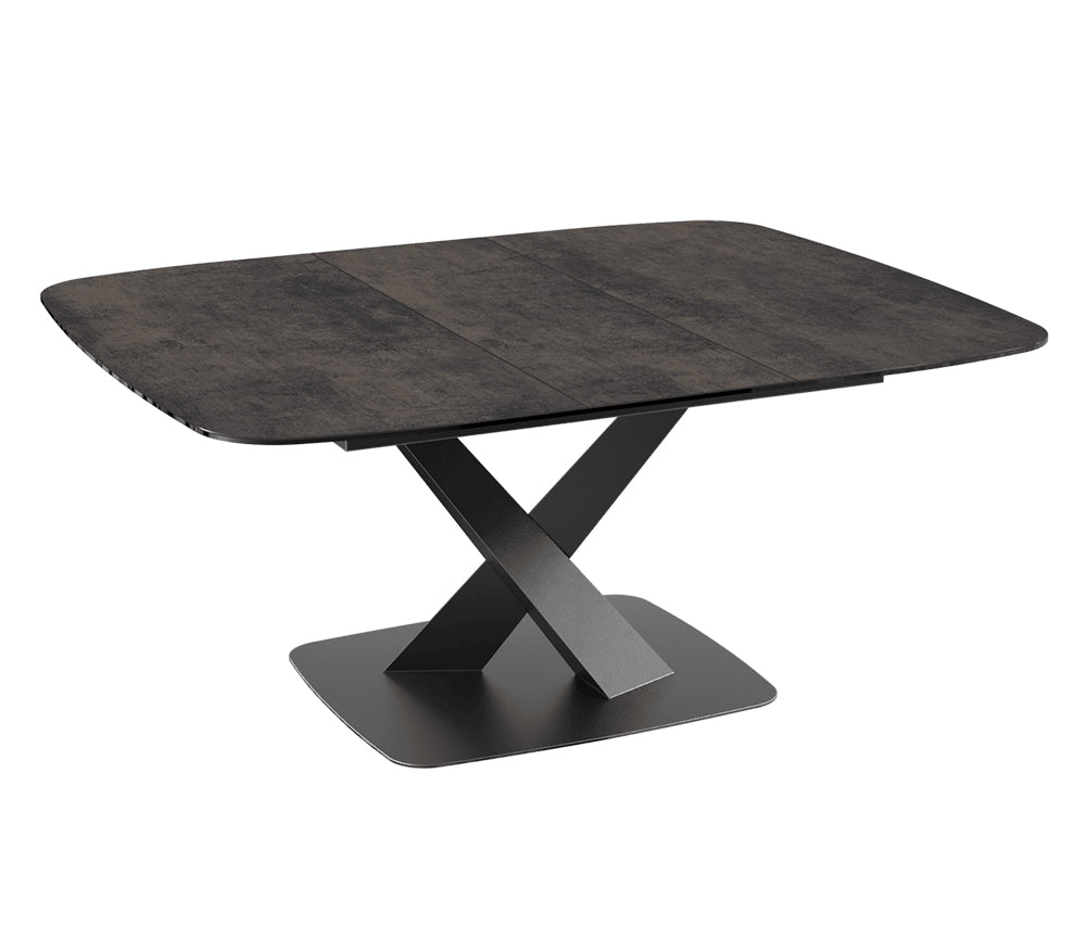 Table carré extensible plateau céramique - Akante - Souffle d'intérieur