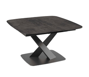 Table carré extensible plateau céramique - Akante - Souffle d'intérieur