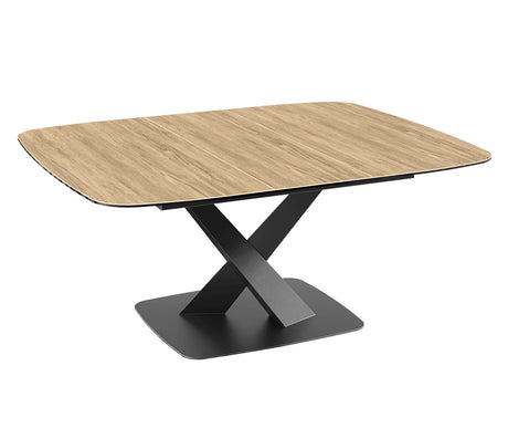Table carré extensible plateau céramique - Akante - Souffle d'intérieur
