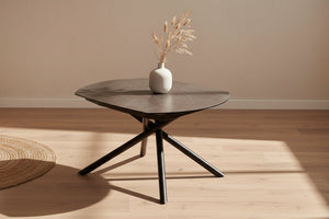Extendable ceramic table 135x87cm - Ronny