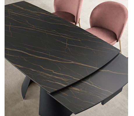 Table céramique marbre extensible - Capodarte - Souffle d'intérieur