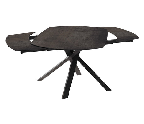 Table céramique acier extensible - Kheops - Akante - Souffle d'intérieur