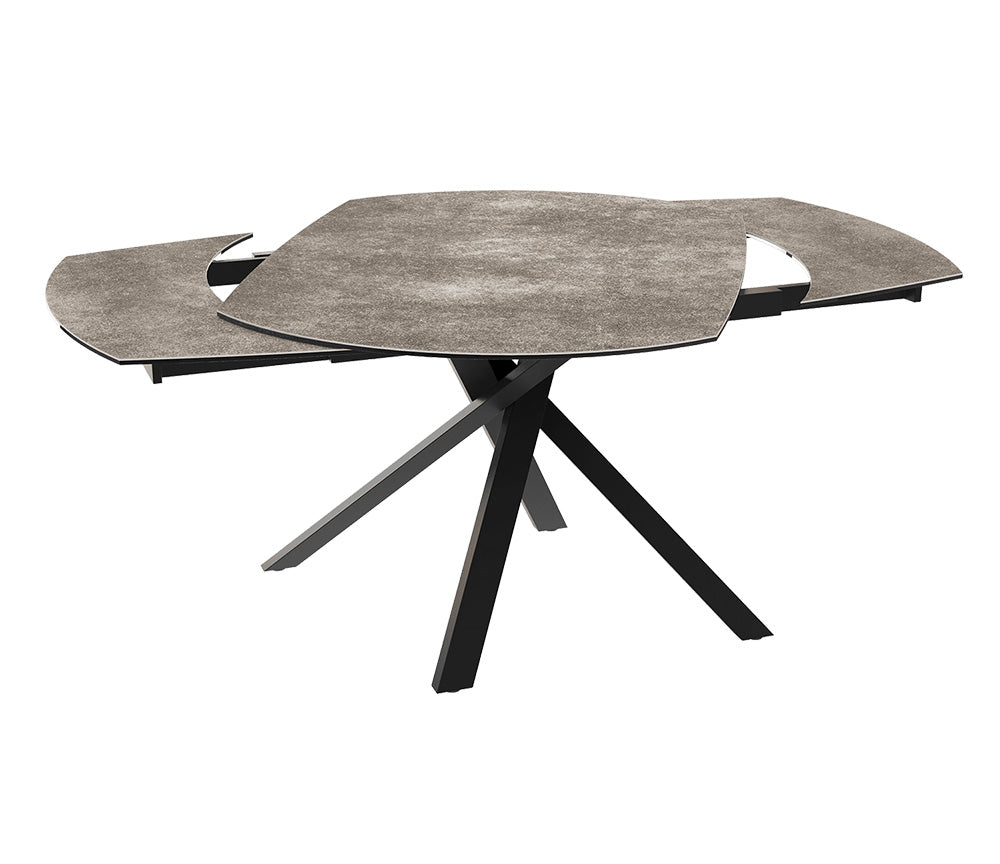 Table céramique effet argile extensible - Kheops - Akante - Souffle d'intérieur