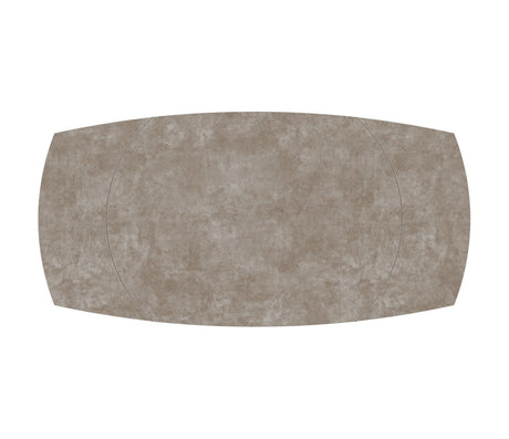 Table céramique effet argile extensible - Kheops - Akante - Souffle d'intérieur