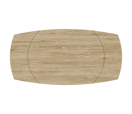 Table céramique effet bois extensible - Kheops - Akante - Souffle d'intérieur