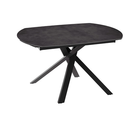 Table céramique noir extensible - Kheops - Akante - Souffle d'intérieur
