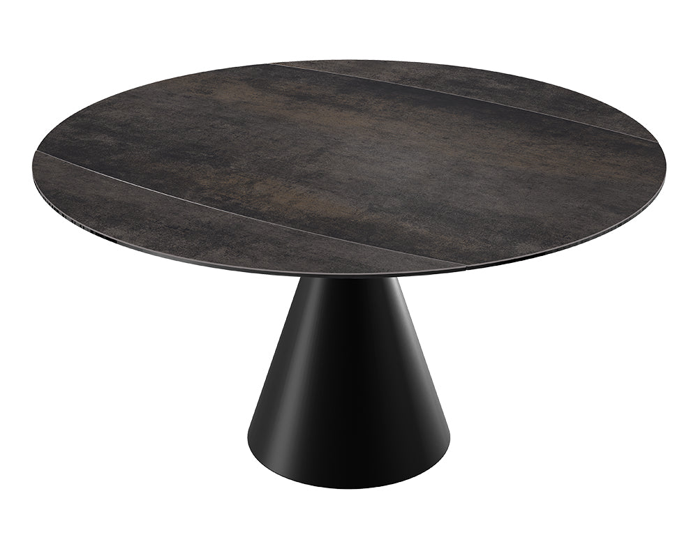 Table Icone – acier – vue 3/4