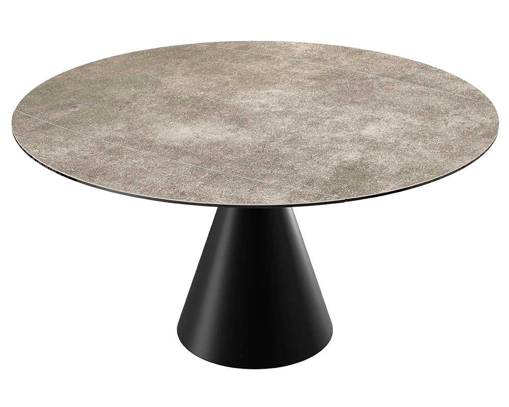 Table Icone – argile – vue 3/4