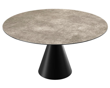 Table Icone – argile – vue 3/4