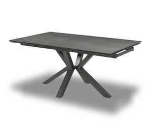 Table céramique extensible noir - Sarah