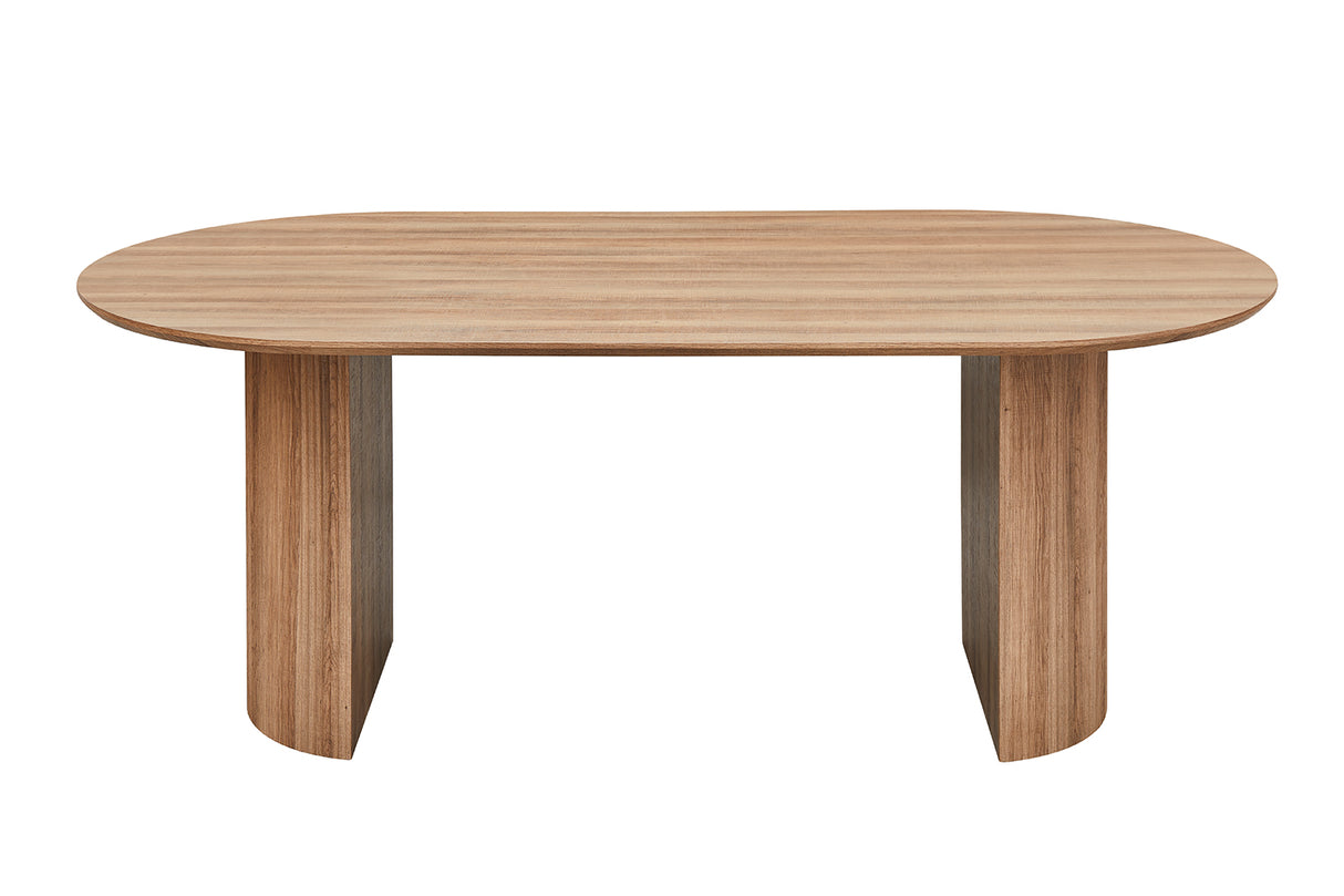 Black oval table 200x100 or 220x110cm - Lagosy