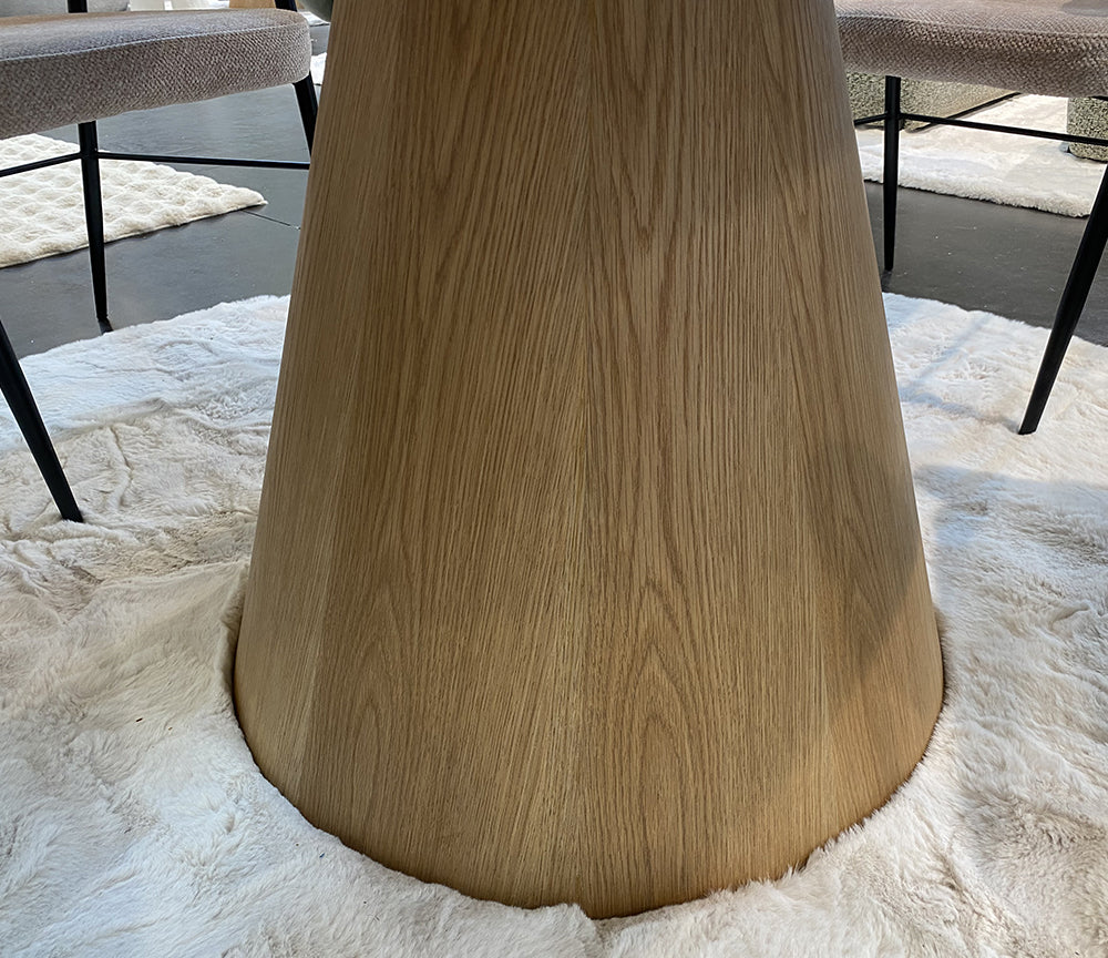  Table de salle à manger ronde en bois - Souffle d'intérieur
