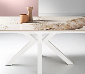 Table céramique marbre extensible - Stan