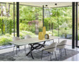 Table à manger extensible céramique avec rallonges  - Souffle d'intérieur