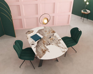 Table extensible en céramique - Akante - Souffle d'intérieur