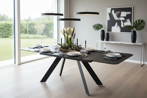 Table extensible en ambiance déjeuner