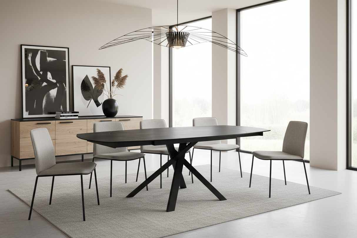 Table Kheops akante en salle à manger contemporaine